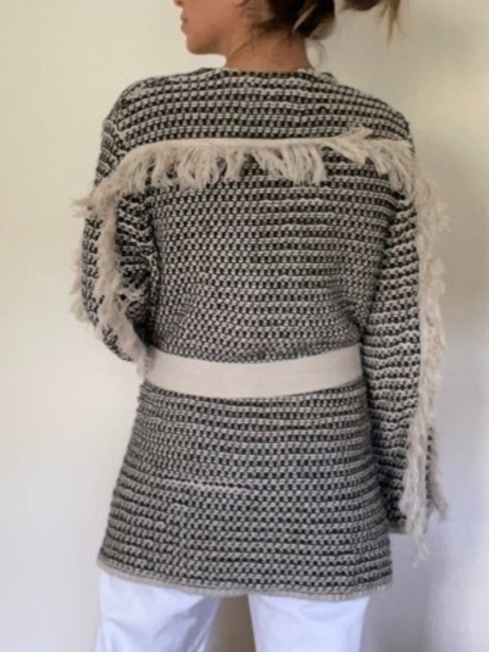 The Jetset Diaries Fringe Kimono Sweater - Picture 8 of 9
